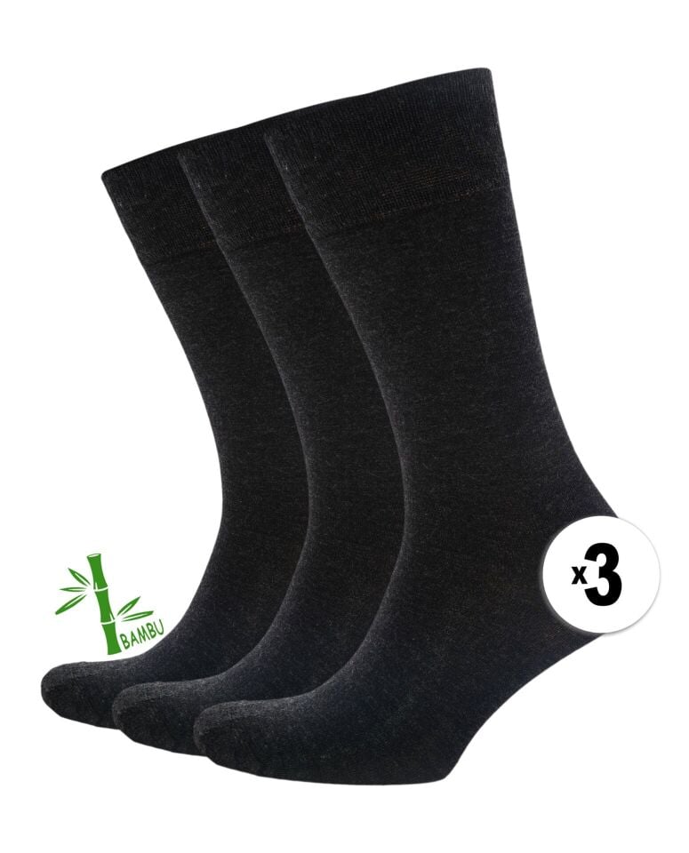 Bambu Çorap Antrasit Renk Deman