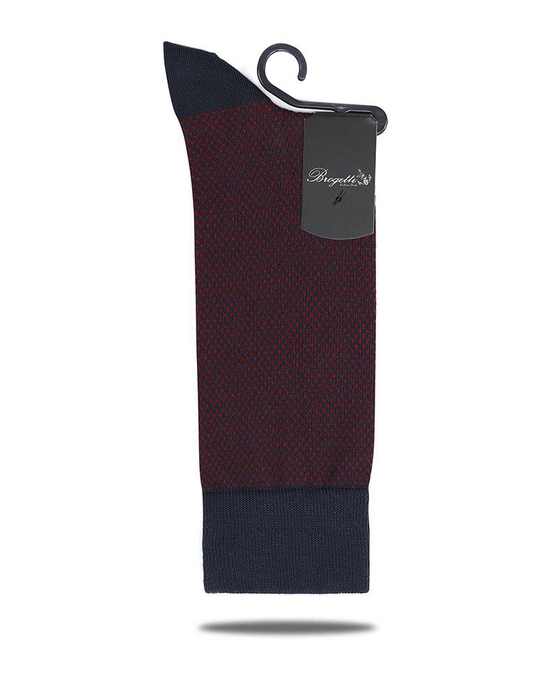 Danton Exclusive Bordo Nokta Desen Erkek Soket  Çorap BORDO - TEK BEDEN