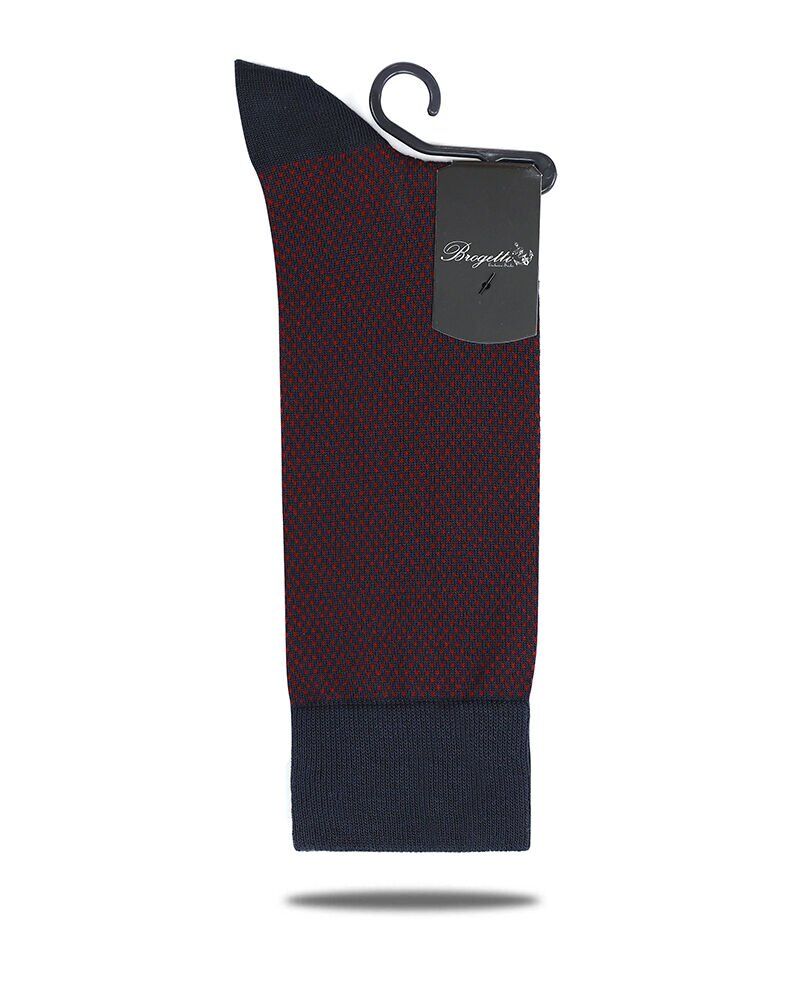Danton Exclusive Bordo Nokta Desen Erkek Soket  Çorap BORDO - TEK BEDEN