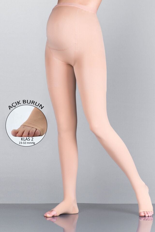 Hamile Varis Çorabı Klas2 23-32 mmHg Külotlu AB