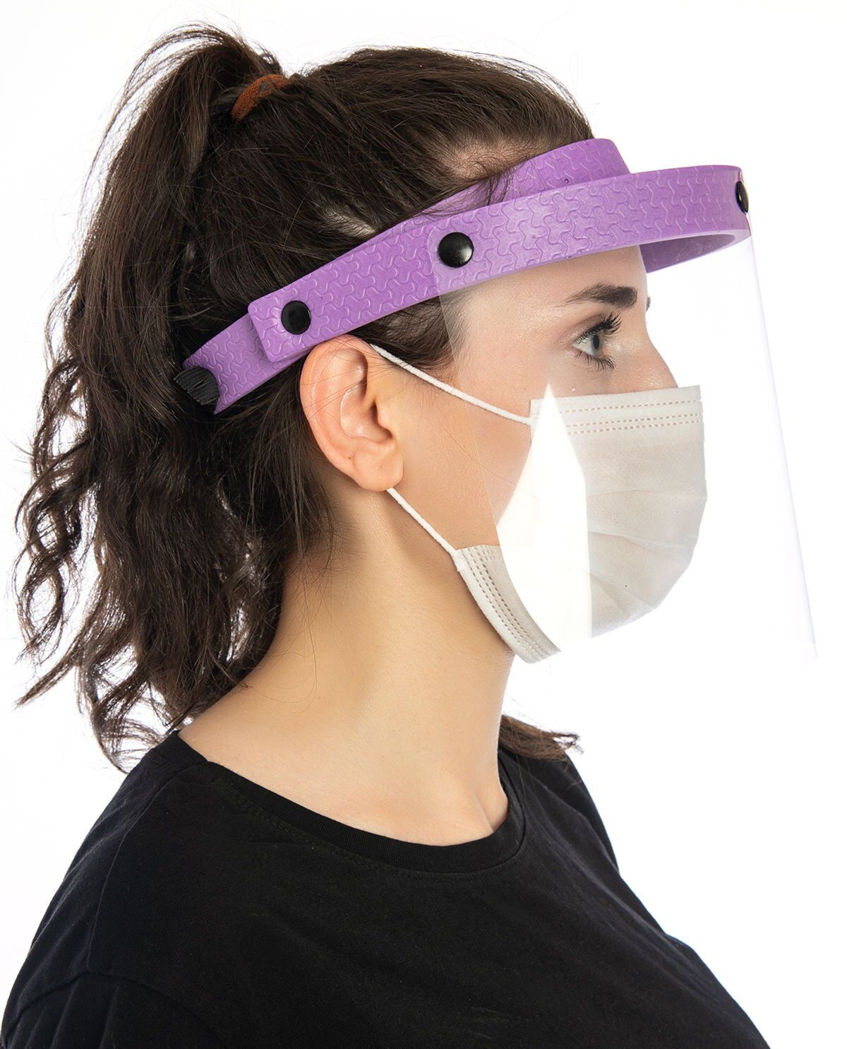 Koruyucu Siperlik Rahat Kullanım Lila Renk Eva