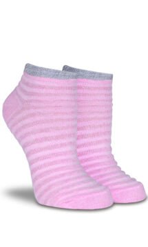 Bilek Sim Detaylı Pembe Kısa Soket Çorap