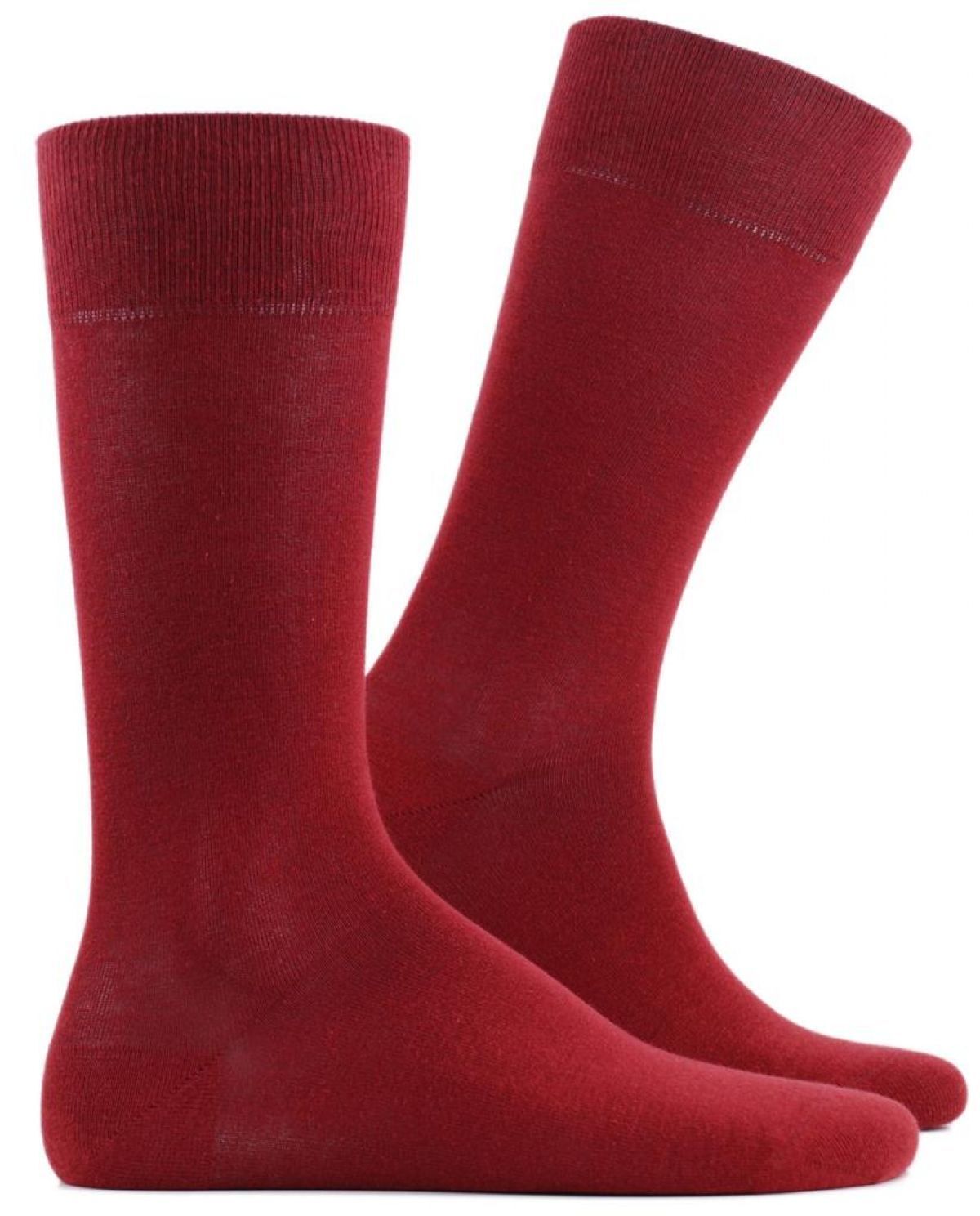 Carl Bordo Renk Desensiz Çorap Brogetti BORDO - 42/44
