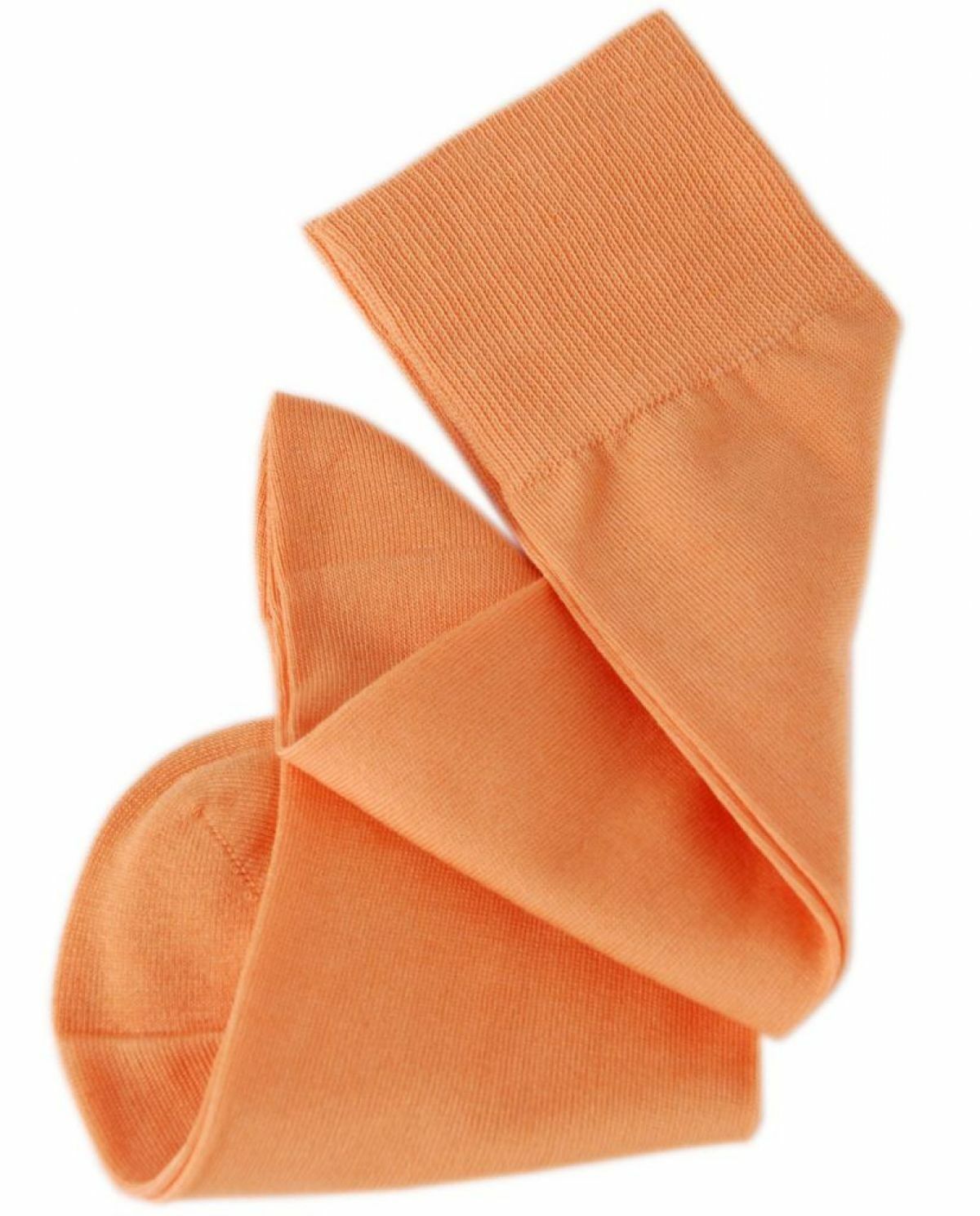 Della Turuncu Merserize Exclusive Erkek Çorap Brogetti