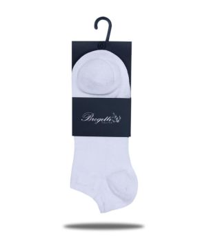 Sneakers Beyaz Unisex Çorap Bambu Kısa Soket 3lü Paket