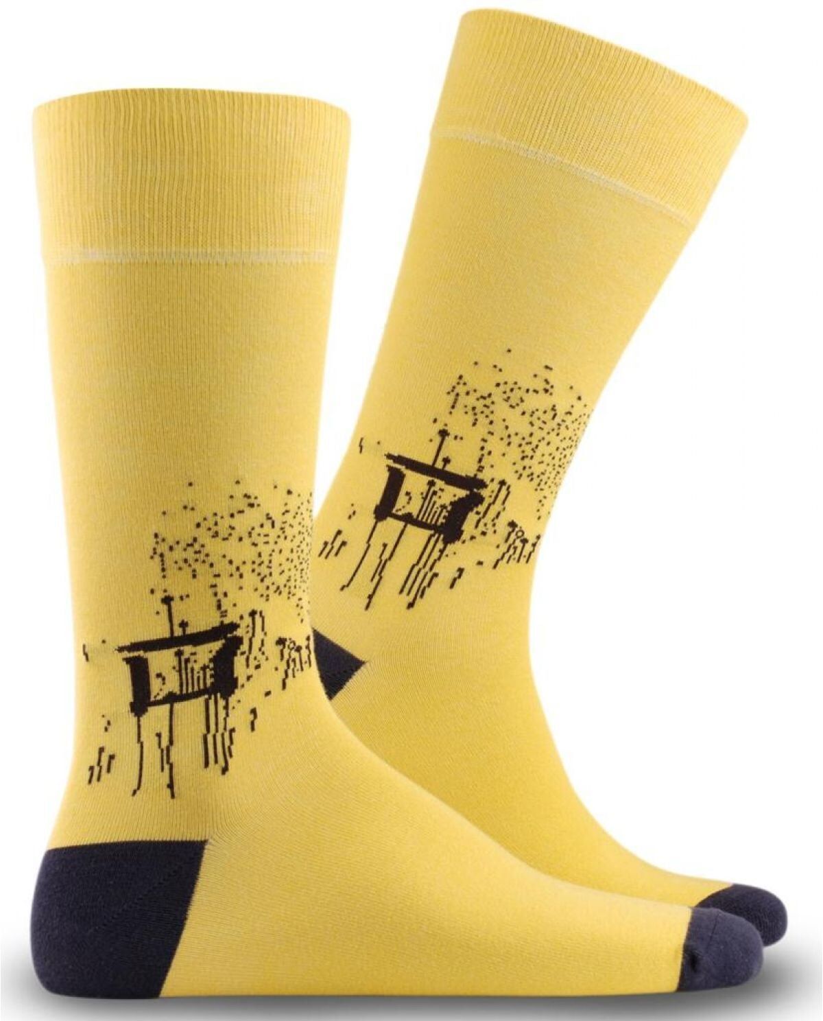 Babs Ressam Dokunuşu Çorabı Brogetti