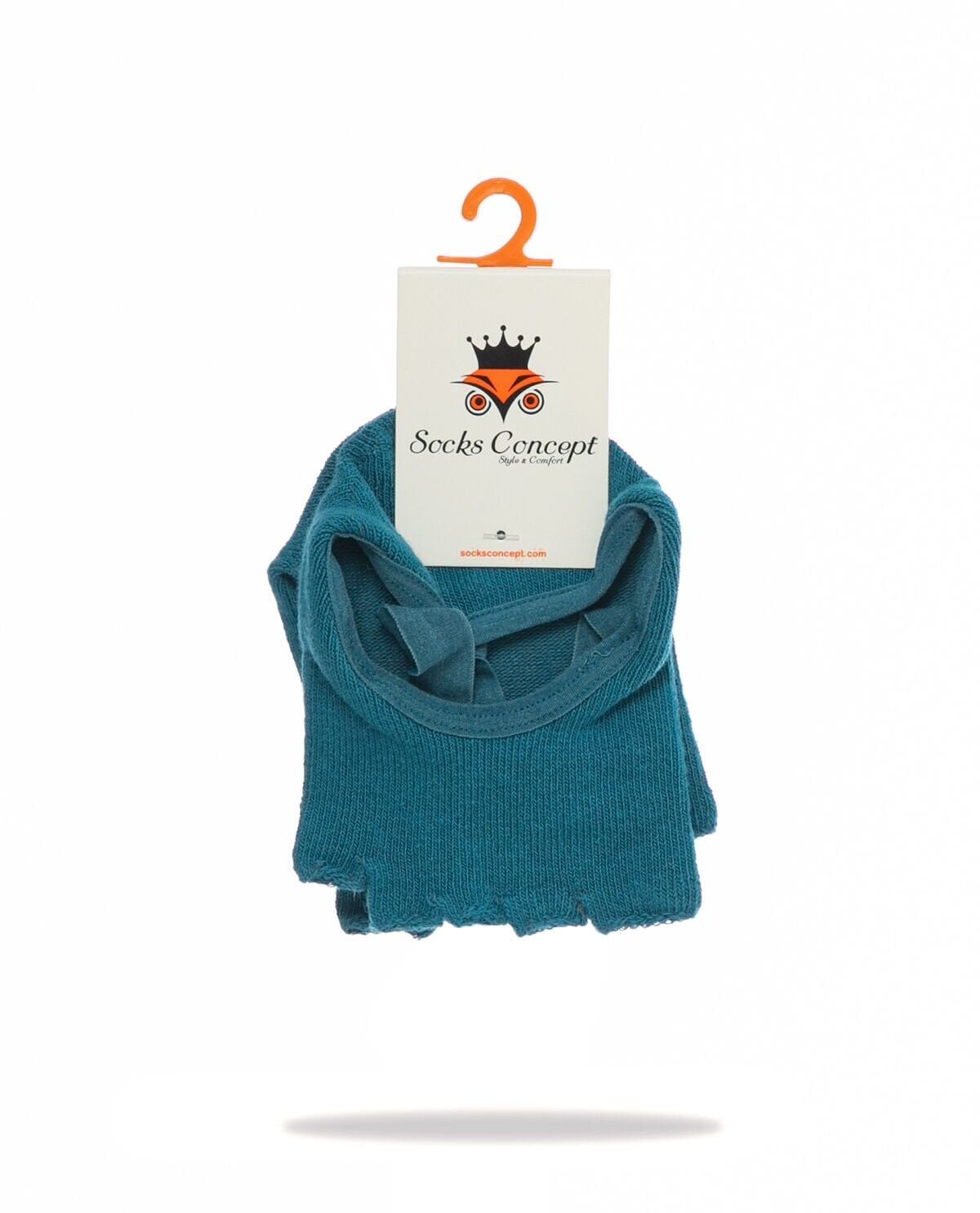 Lastikli ve Kaymaz Tabanlı Parmaksız Yoga Çorabı