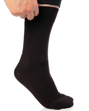 Bambu Çorap Kahverengi Exclusive Çift Kat