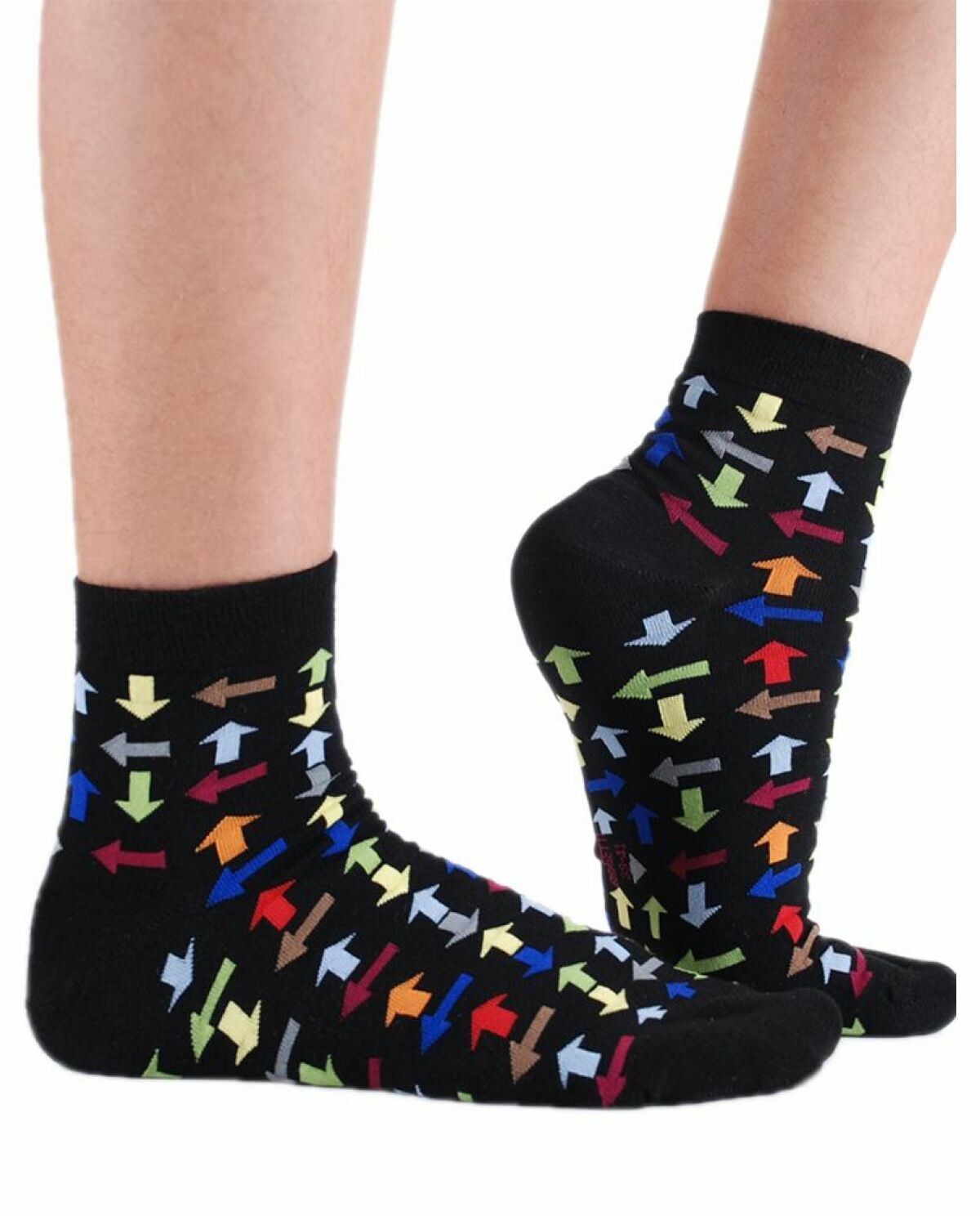 Renkli Oklar Detayli Soket Corap BROGETTİ