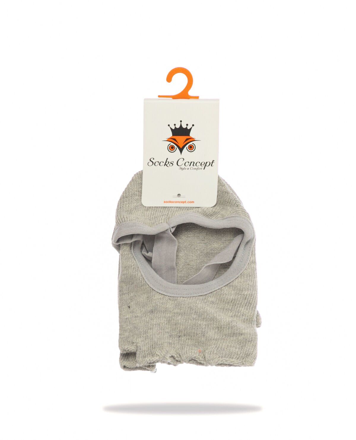 Kaymaz Tabanlı Yoga Çorabı Lastikli Gri Renk GRİ - 36/40