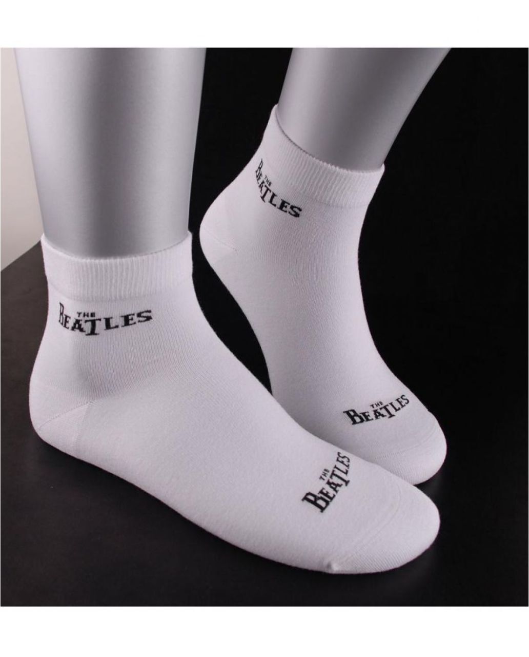 The Beatles Bambu Beyaz Kisa Çorap Beyaz - 39/41