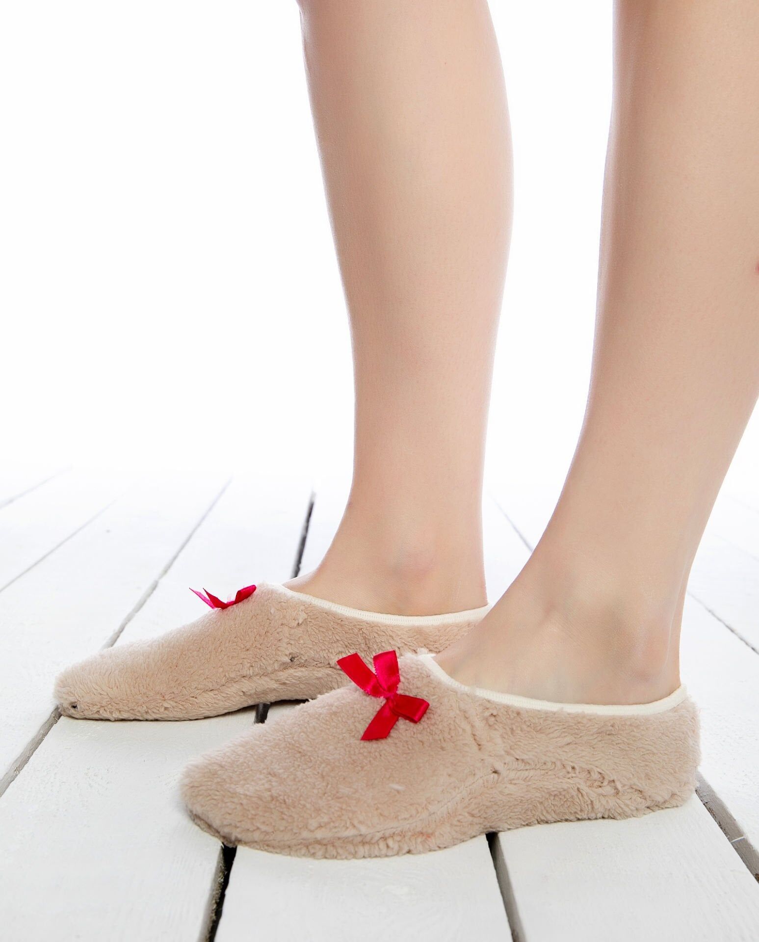 Bej Renk Ev Pandufu Socks Concept