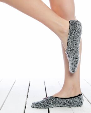 Gri Renk Ev Pandufu Socks Concept