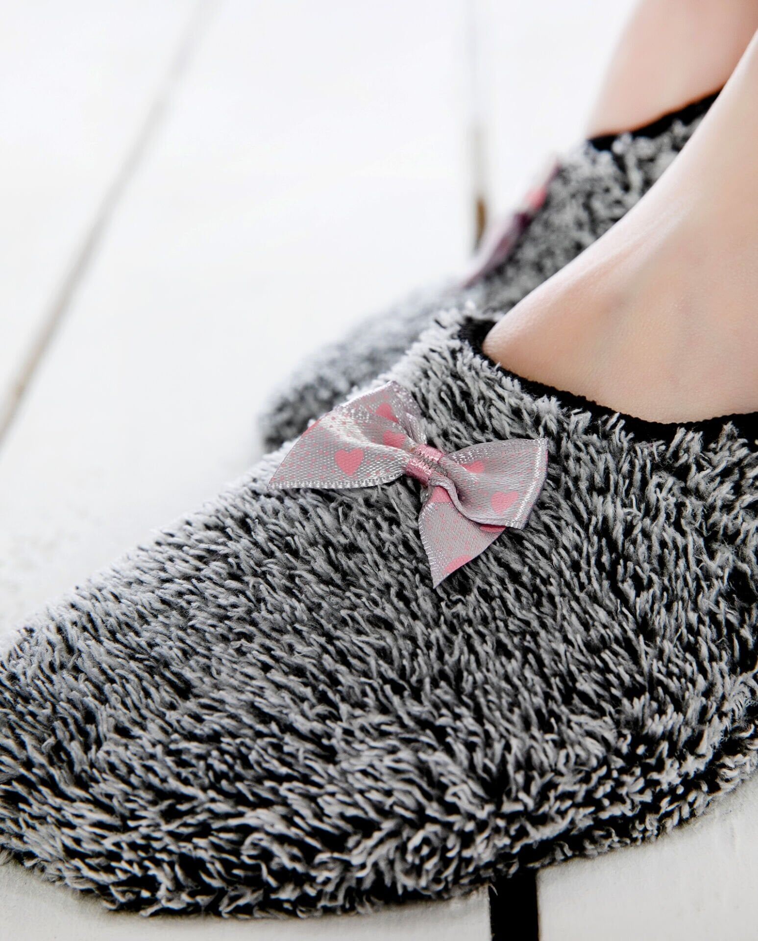 Gri Renk Ev Pandufu Socks Concept