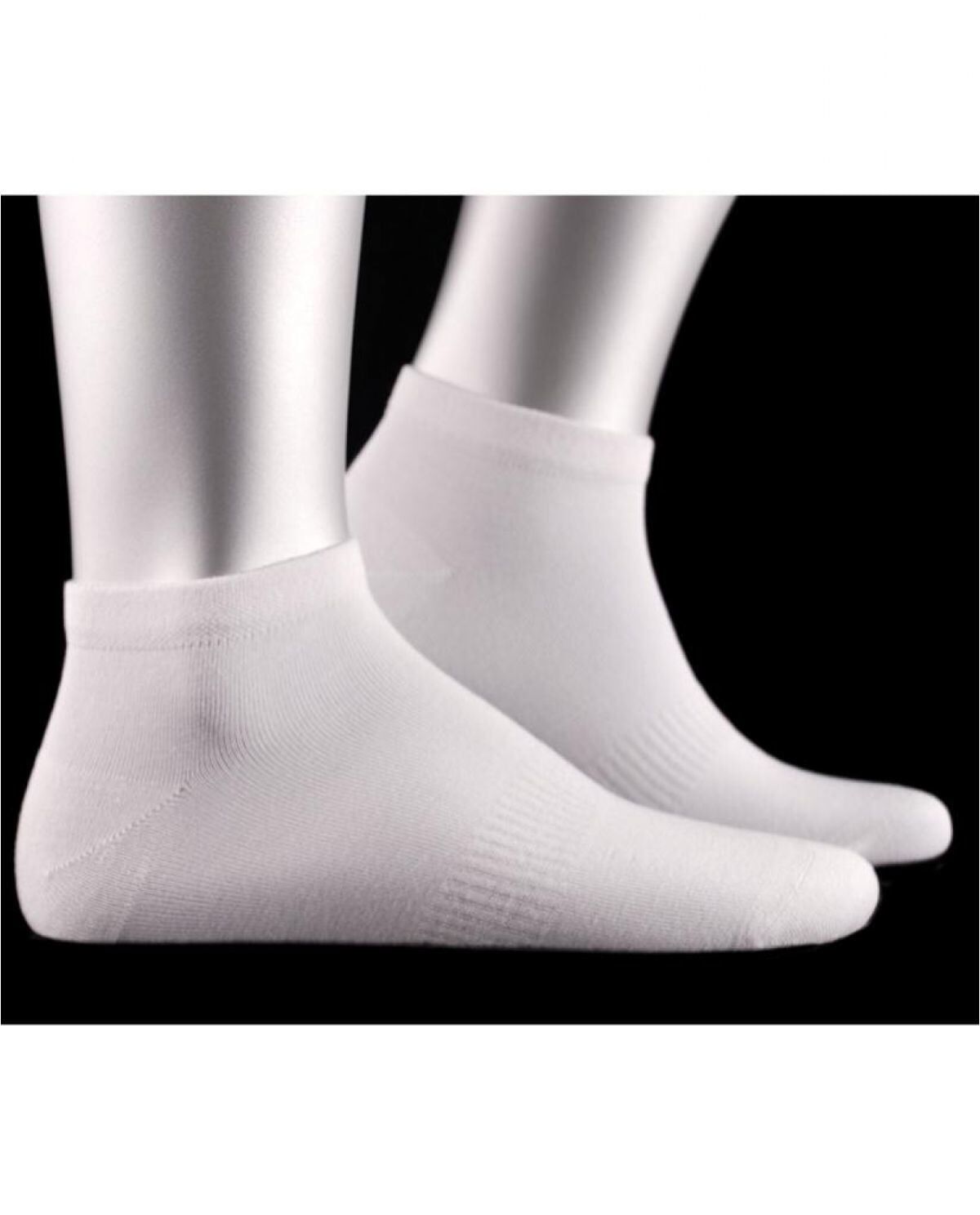 Bambu Bevis Beyaz Kisa Soket Corap BROGETTİ