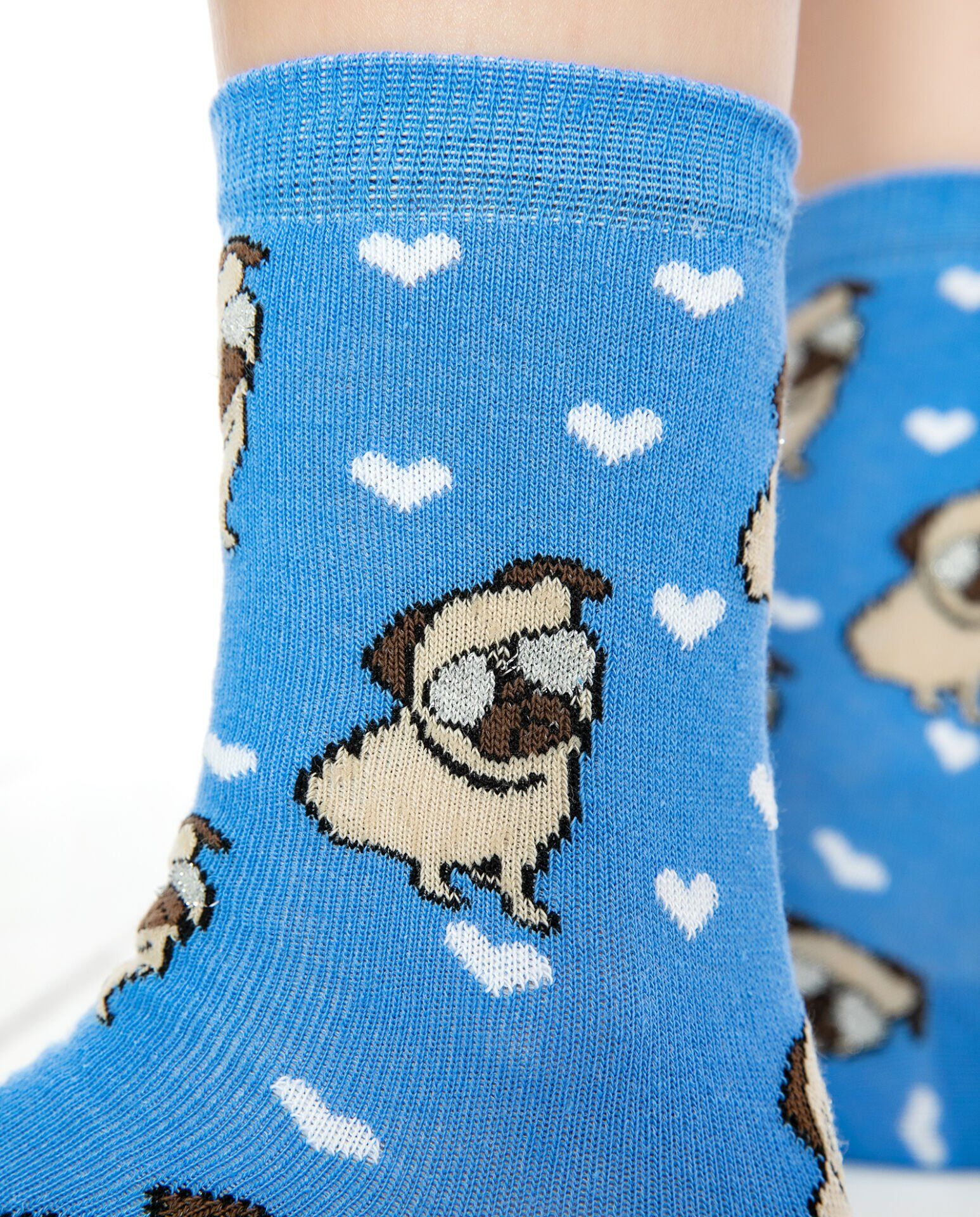 Animals Desenli Çoraplar 5'li Eko Paket