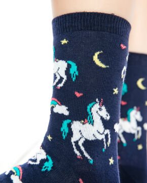Animals Desenli Çoraplar 5'li Eko Paket