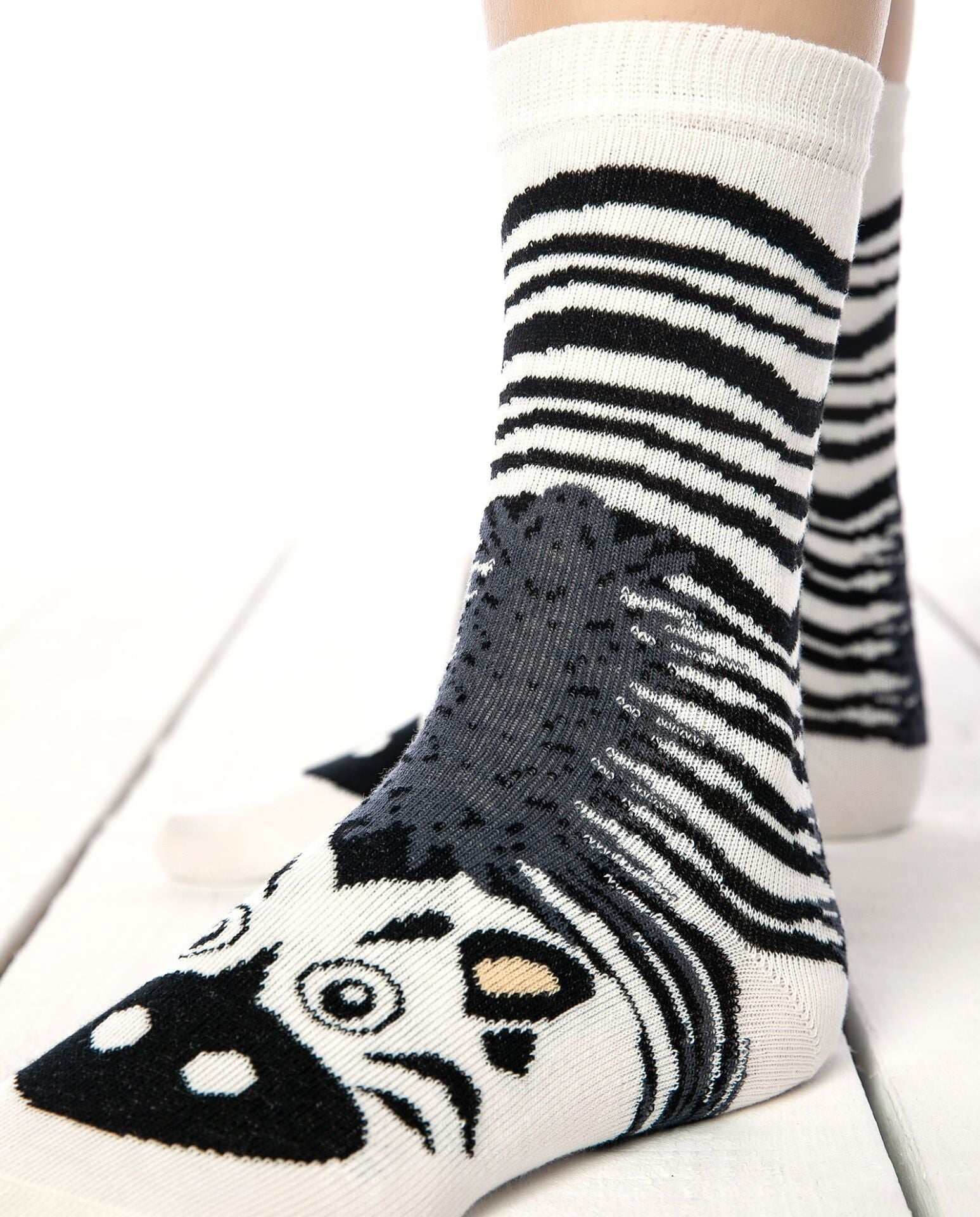 Animal Desen Soket Çorap