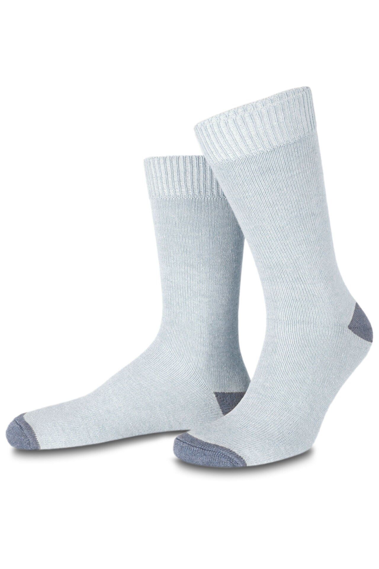 Gri Melanj Soket Çorap Agola