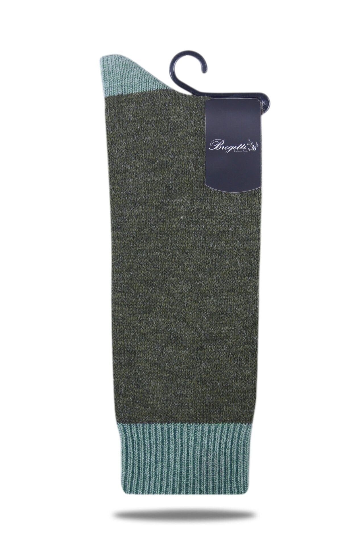 Yün K.Yeşil Yeşil Melanjlı Soket Çorap Aras