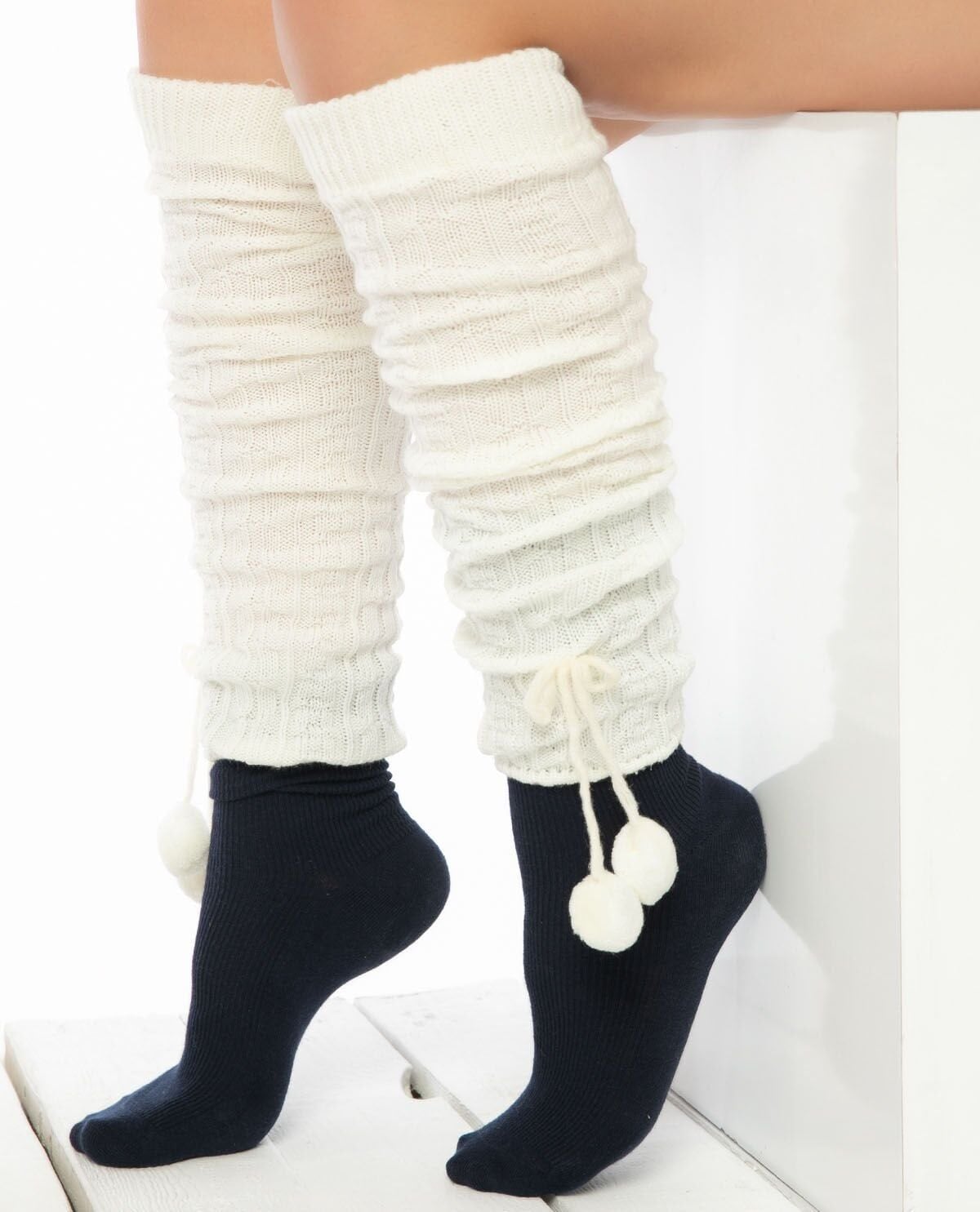 Kadın Tozluk Çorap Ekru Reni