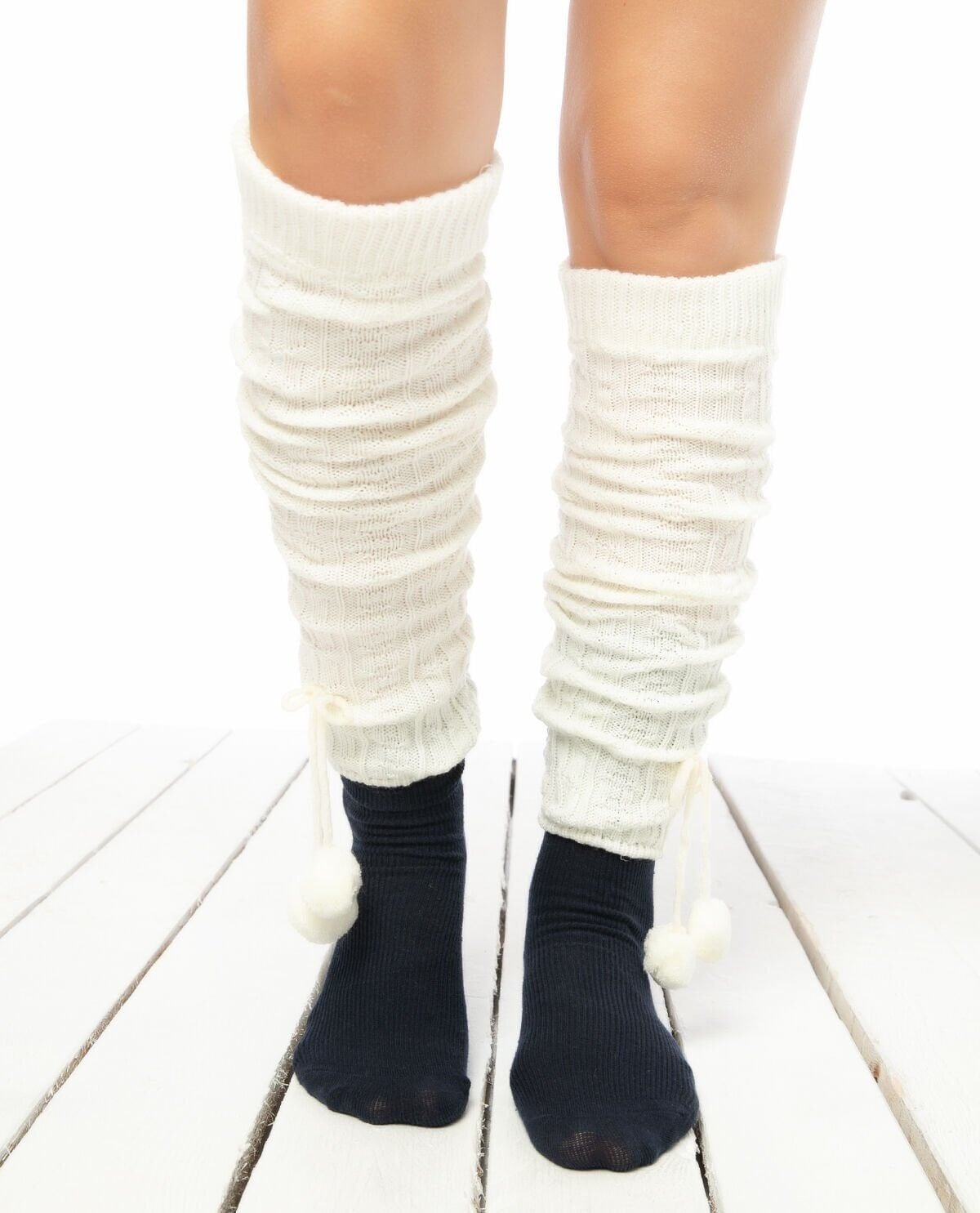 Kadın Tozluk Çorap Ekru Reni