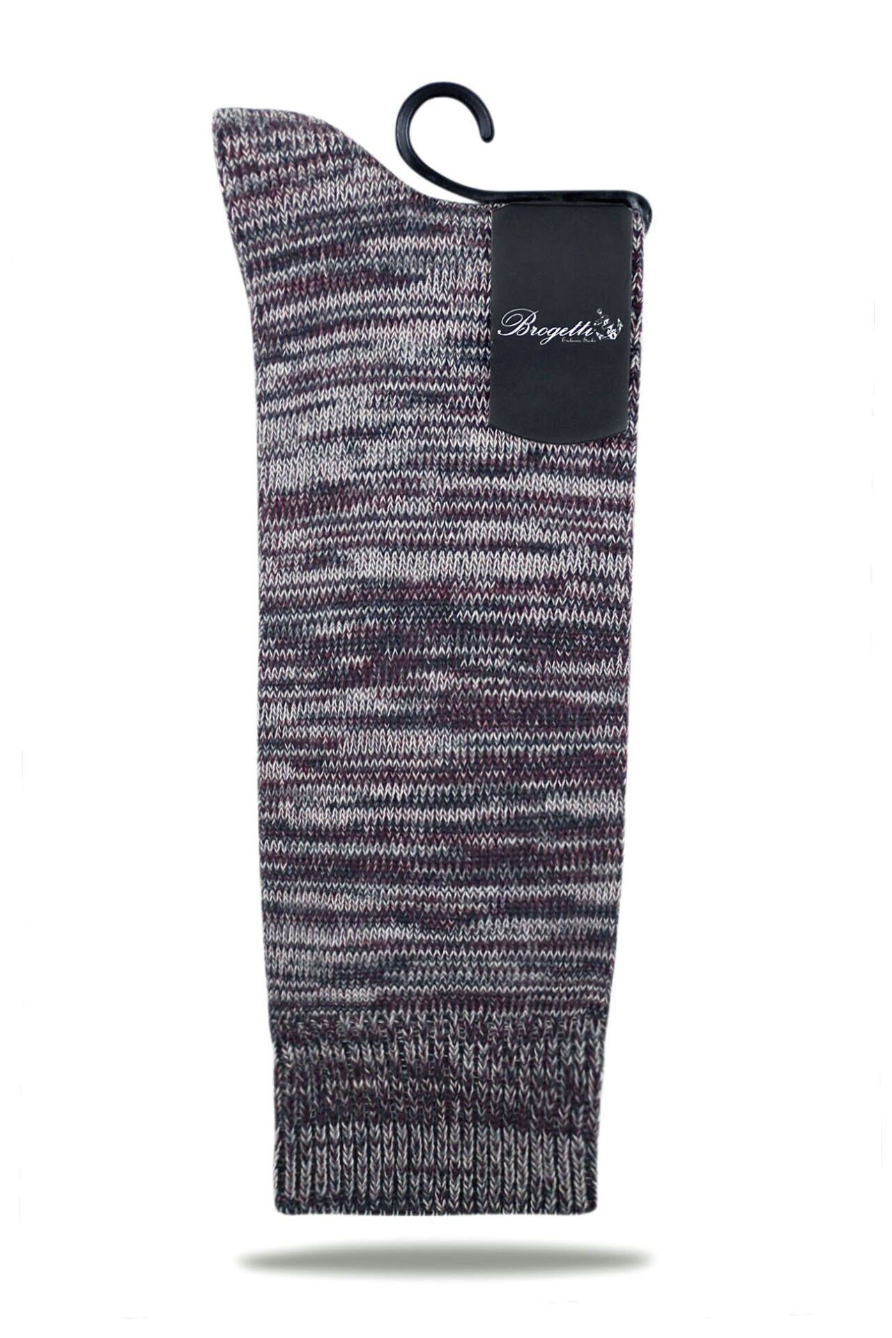 Mor Gri Muline Soket Çorap Marbled RENKLİ - TEK BEDEN