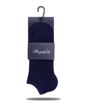 Sneakers Lacivert Unisex Çorap Bambu Kısa Soket 3lü Paket