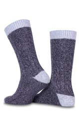 Saç Örgü Desenli Muline Soket Çorap Antrasit Jerry ANTRASİT - TEK BEDEN