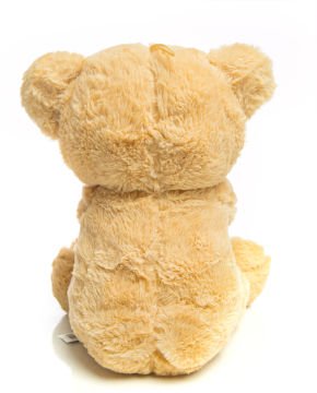 Elinde Gül Tutan Romantik 40cm Peluş Ayıcık