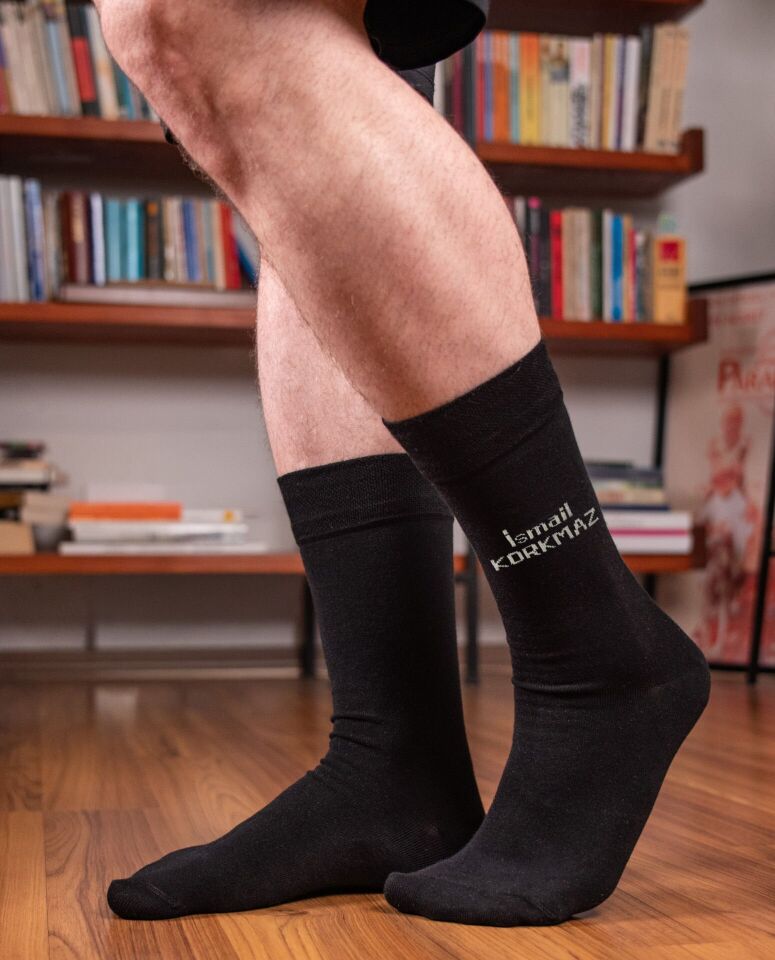 Kişiye Özel Erkek Çorap Exclusive Bambu