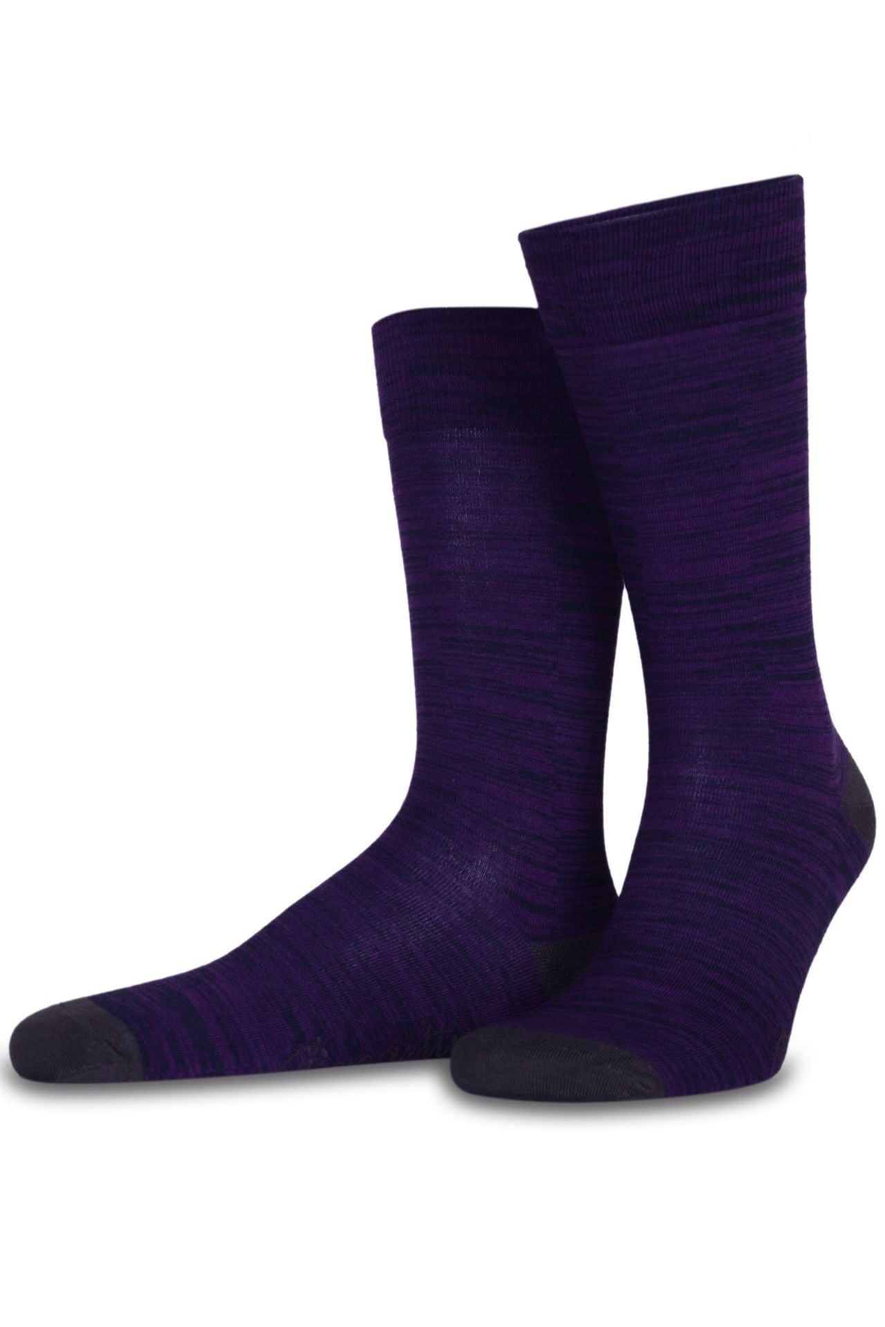 Mor  Renkli Bambu Erkek Soket Çorabı Andey