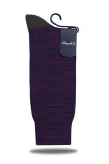 Mor  Renkli Bambu Erkek Soket Çorabı Andey MOR - TEK BEDEN