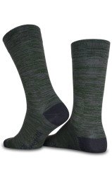 Yeşil  Renkli Bambu Erkek Soket Çorabı Andey KOYU YEŞİL - TEK BEDEN