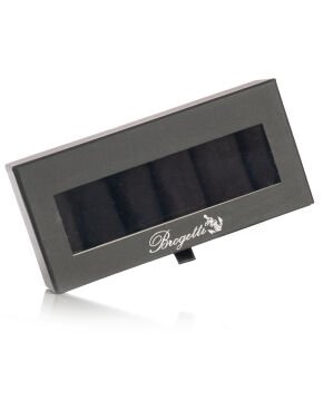 6lı Paket Siyah ve Kahverengi İnce Bambu Erkek Soket Çorap