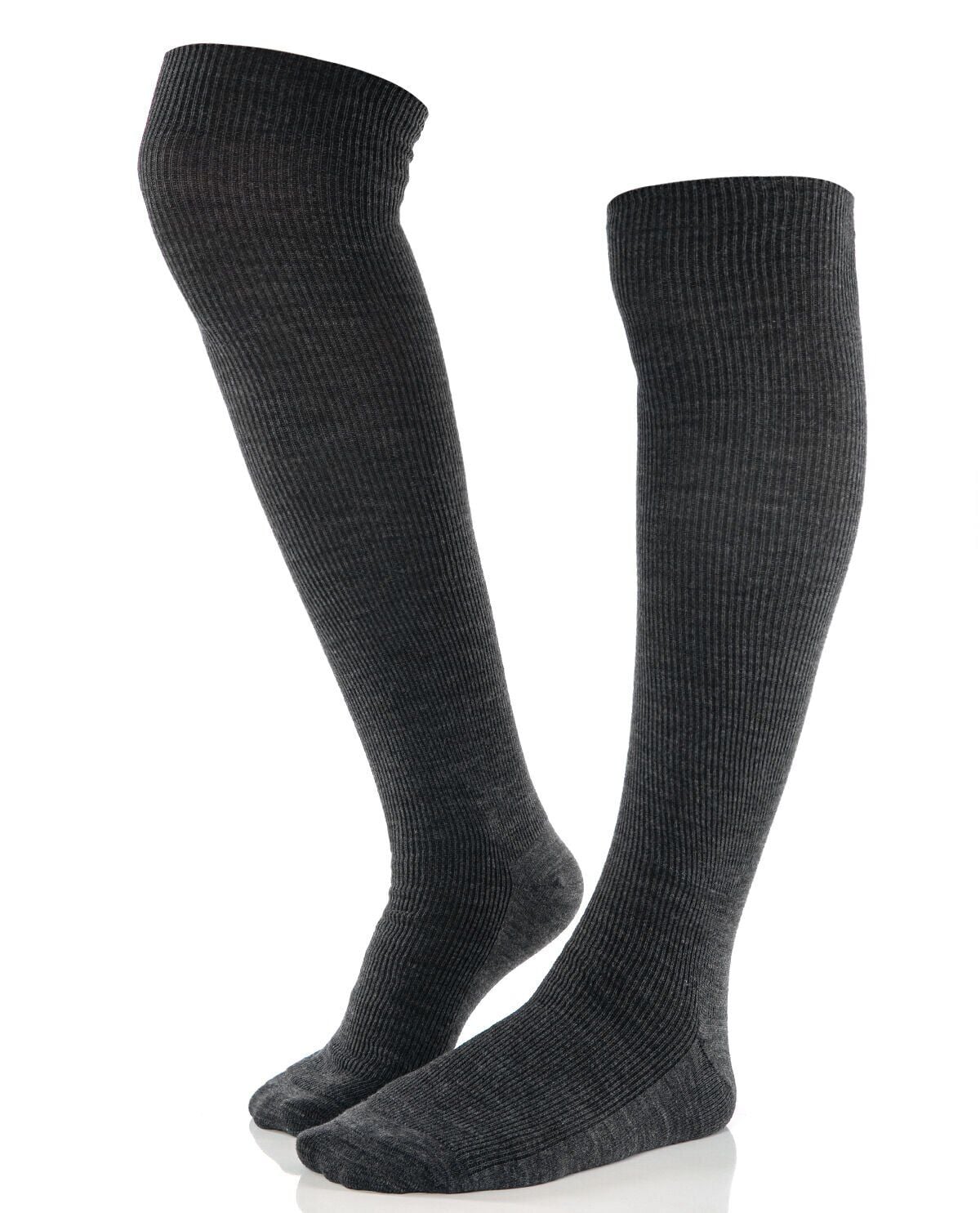 Merino Yün Dizüstü Erkek Çorap 2li Paket LACİVERT-INDİGO - 42/45
