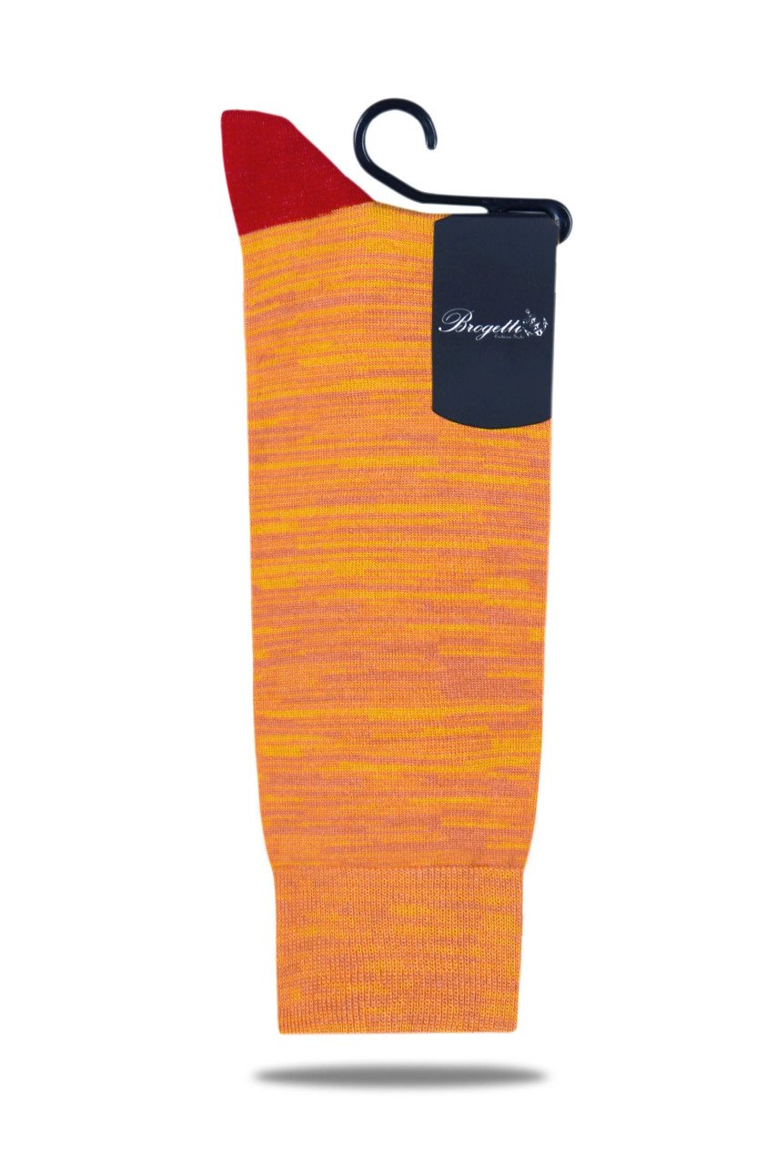 Turuncu Renkli Bambu Erkek Soket Çorabı Andey TURUNCU - TEK BEDEN