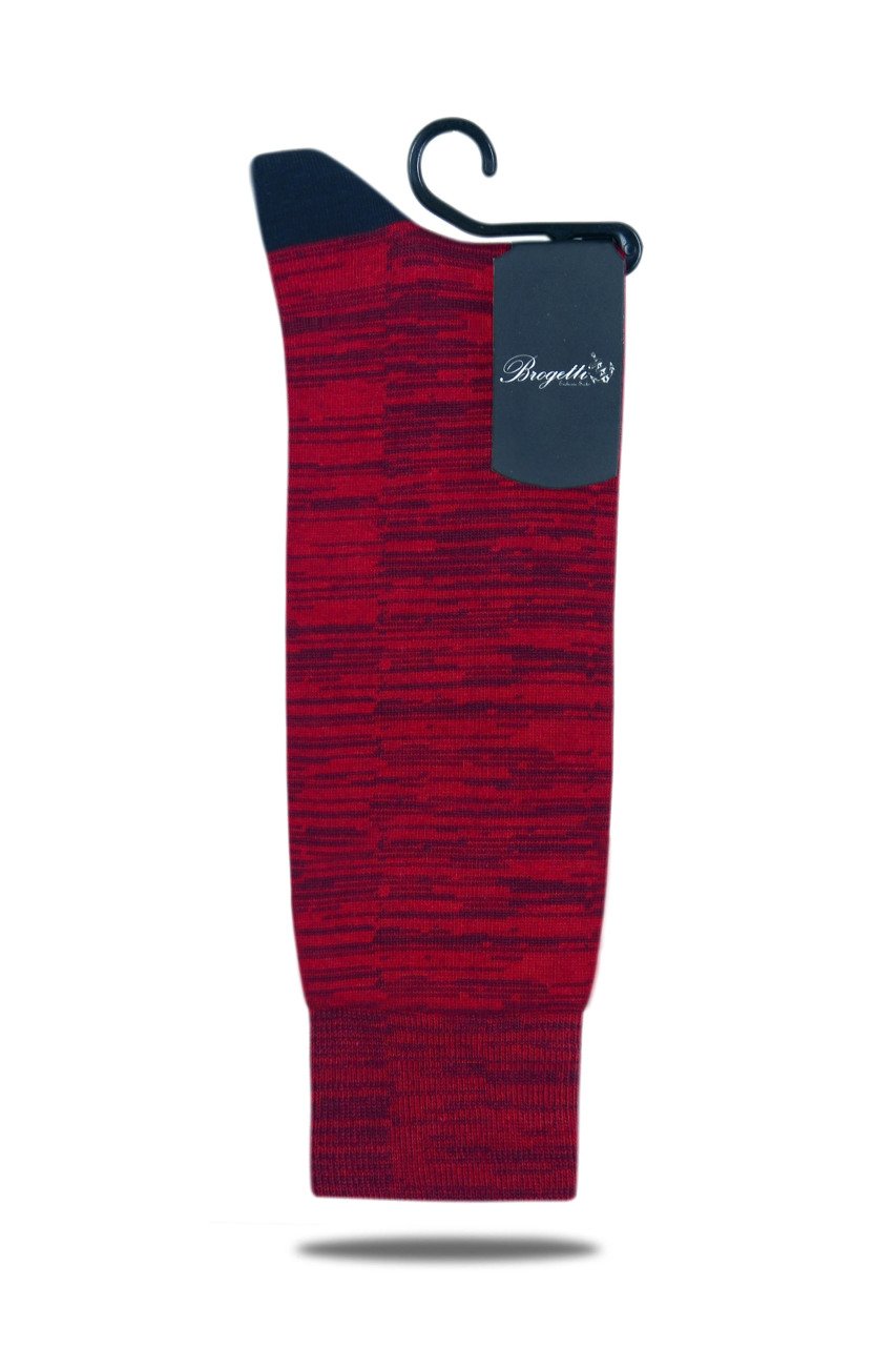 Kırmızı Lacivert Renkli Bambu Erkek Soket Çorap Andey KIRMIZI - TEK BEDEN