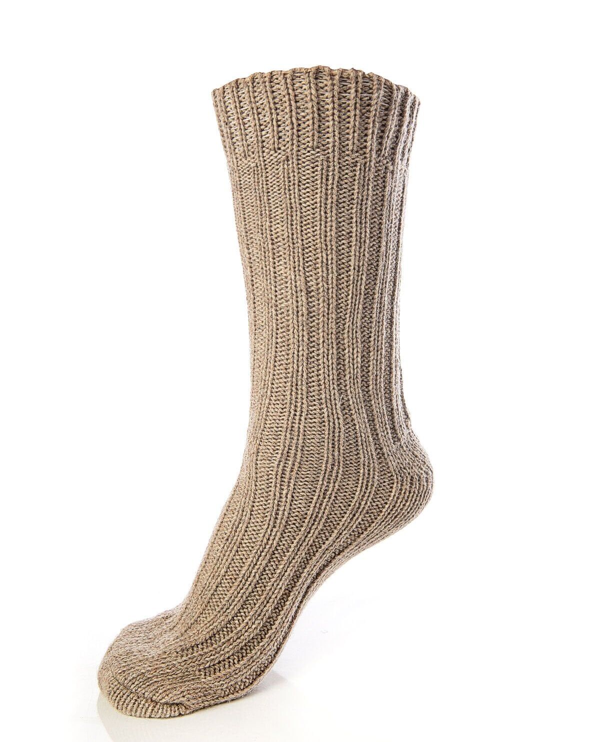 Yün Erkek Çorap Bej Renk