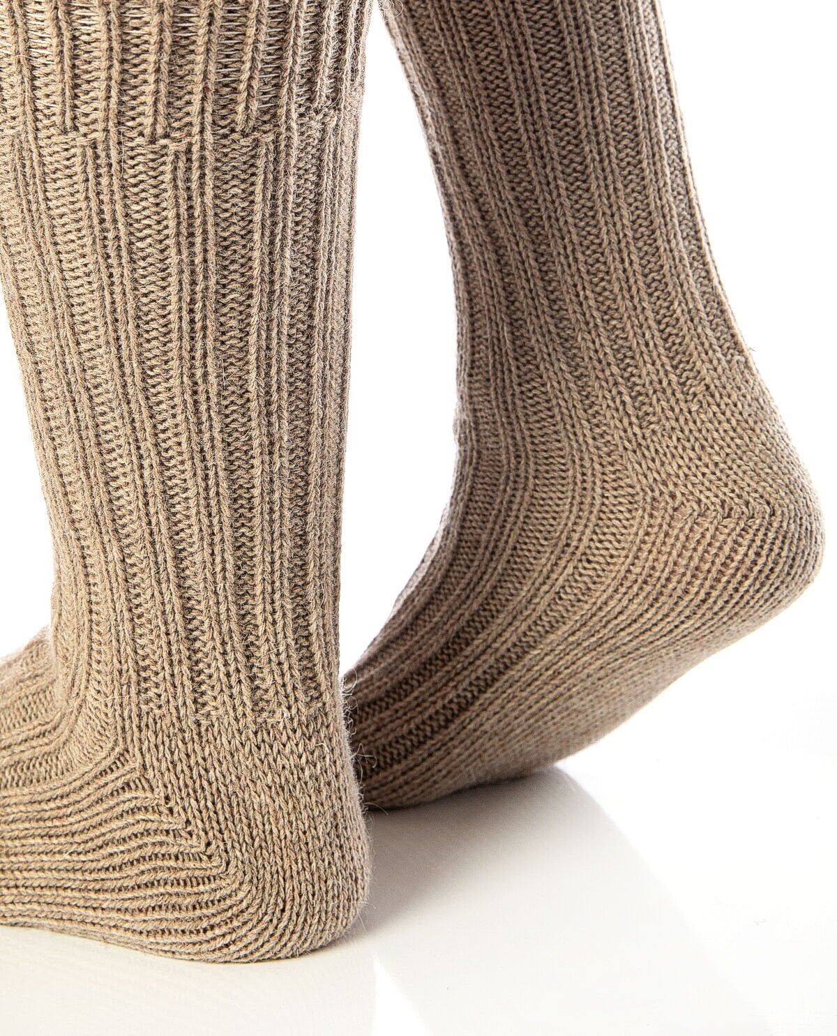 Yün Erkek Çorap Bej Renk