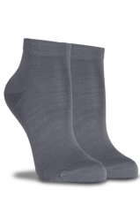 Füme Merserize Kısa Soket Çorap FÜME - 36/38
