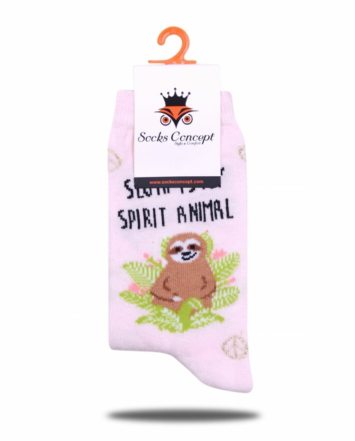 Tembel Çorabı Sloth is my spirit animal Brogetti