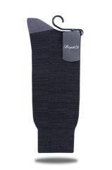 Siyah Renkli Bambu Erkek Soket Çorabı Andey SİYAH - 41/46