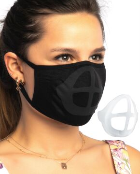 Maske İçi Aparatı 2li Paket Şeffaf Renk
