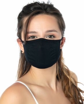 Yıkanabilir Maske Siyah Renk