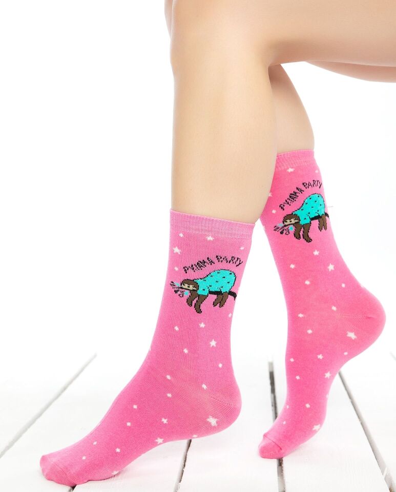 Pijama Partisi Çorabı Tembellere Özel Brogetti