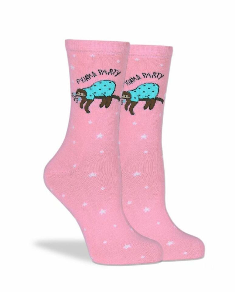 Pijama Partisi Çorabı Tembellere Özel Toz Pembe Brogetti
