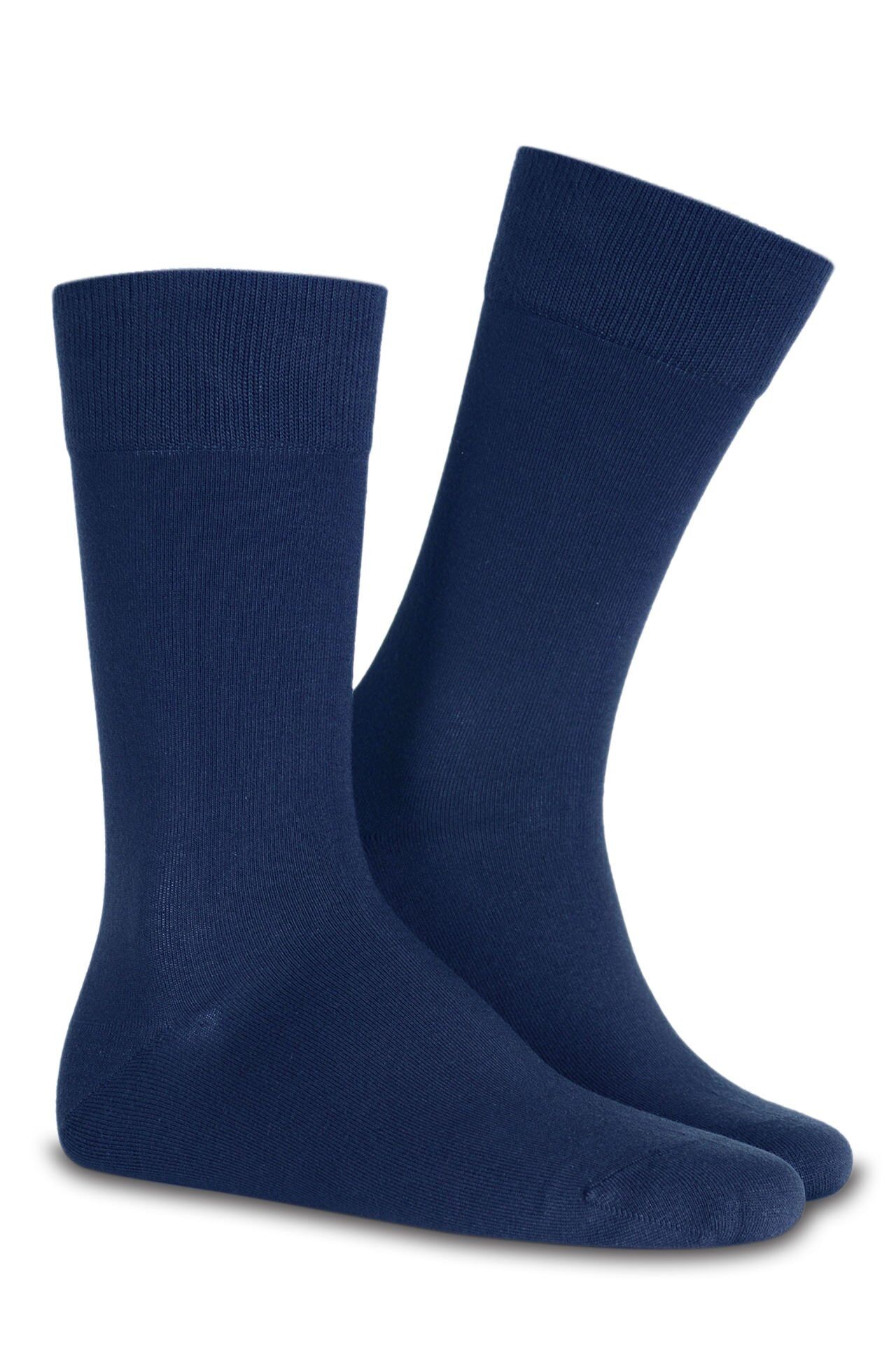 Lacivert  Bambu Çorap Brogetti