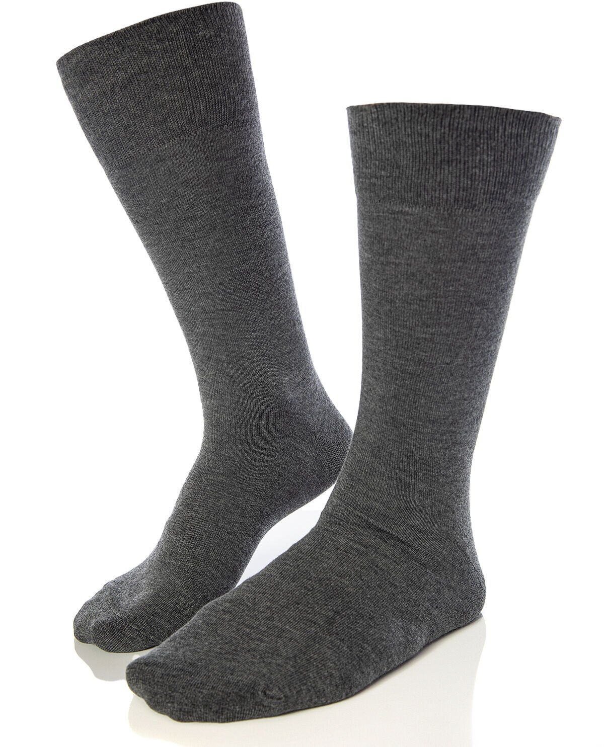 Bambu Çorap Gri Exclusive Çift Kat