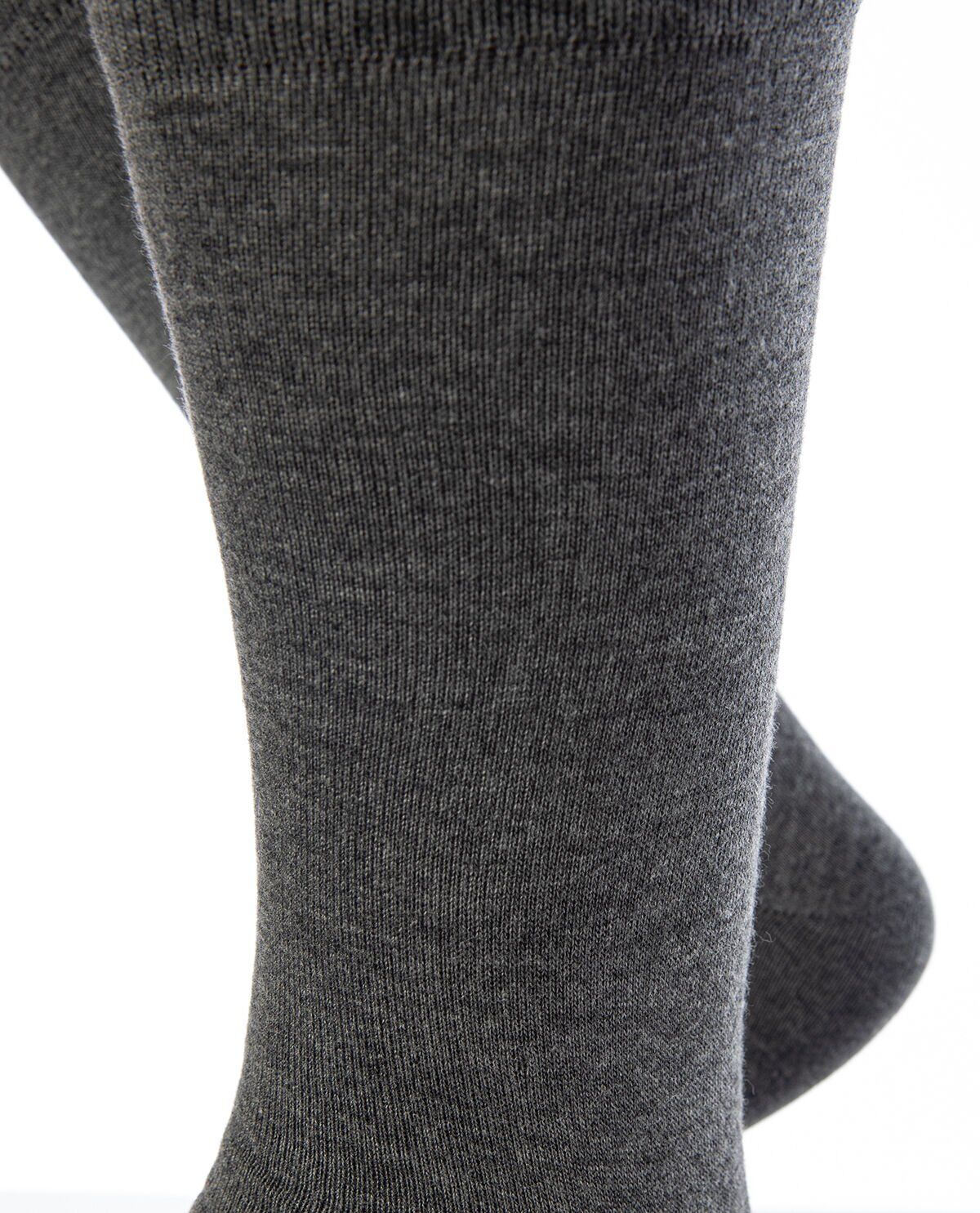 Bambu Çorap Gri Exclusive Çift Kat